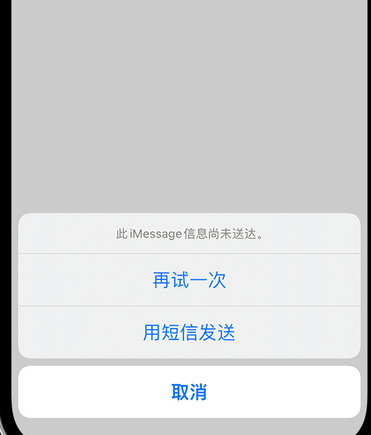 弓长岭apple维修iPhone上无法正常发送iMessage信息