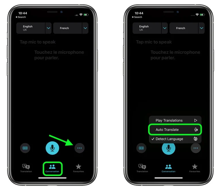 弓长岭苹果手机维修分享iOS 15 “翻译” App 新改进 